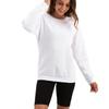 2023 Women's Loose Round Neck Hoodie - Autumn/Winter Style with Plus Velvet Thickness