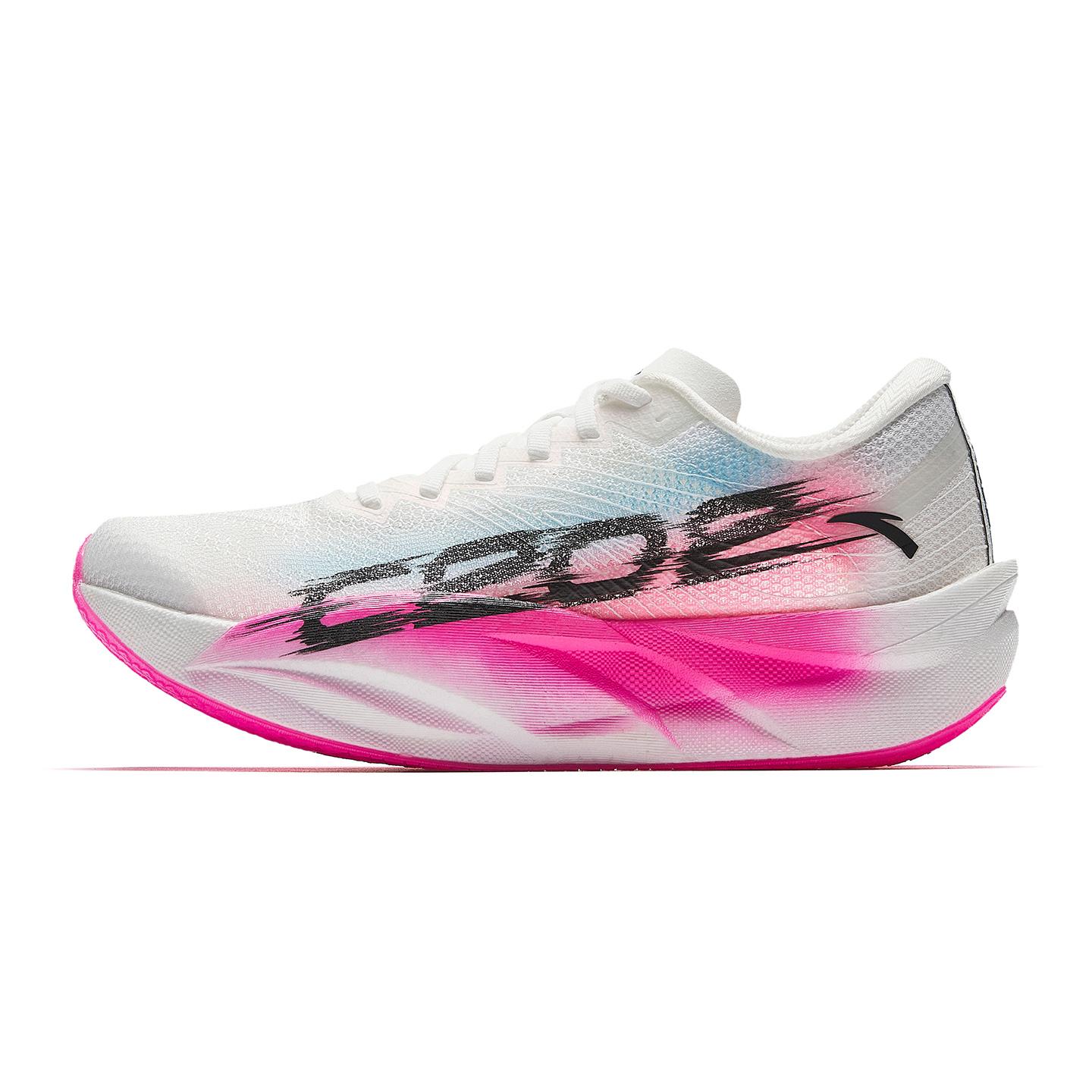 Anta Women Cloud Running Cushioning Shoes Pink White 922615588-3 38.5