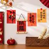 15pcs/set Chinese Style Spring Festival Couplets DIY Blessing Greeting Cards  for Wall Door