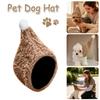 New Winter Warmth Pet Dog Hat Noise-proof Prevent Fright Dog Headgear Adjustable Small Dog Headgear for Small Dogs