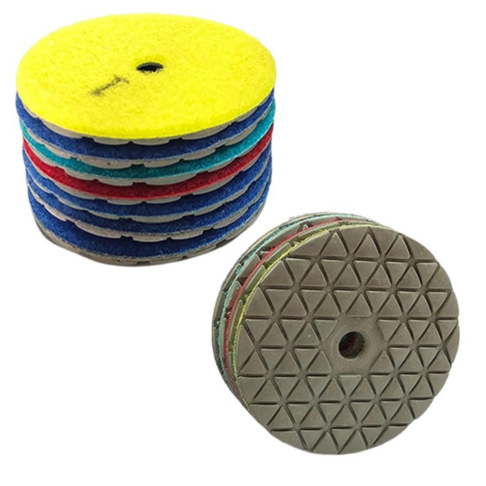 Power Tools Polishing Pad Stone 3Inch 80mm 4 Steps