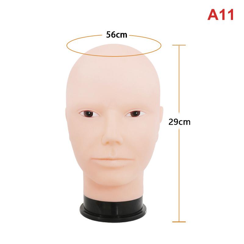 Hair Training Head Female Male Headdoll Mannequin Head Training Head For Wig Making Hairdresser Hairstylist Practice