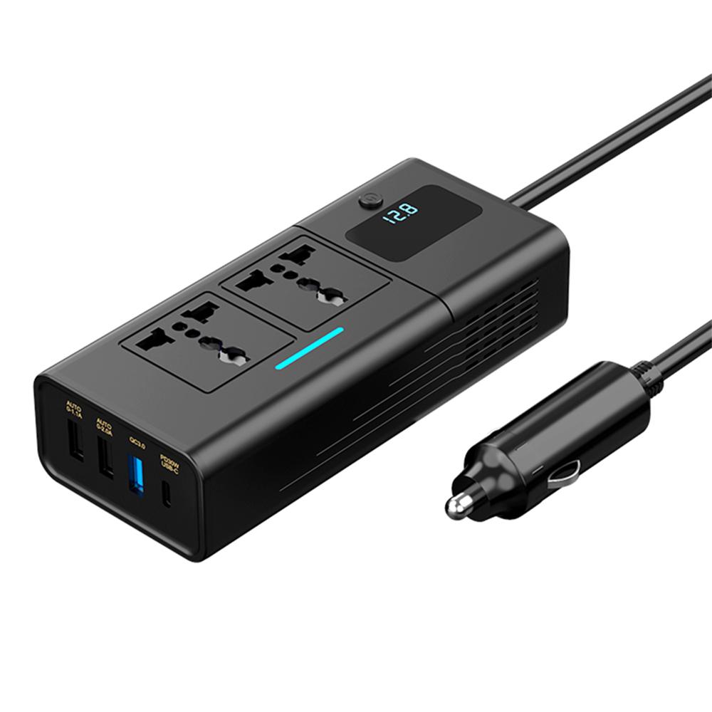 NEW 12v To 220v Car Inverter 200w Multi-functional Car Power Converter for Vehicles