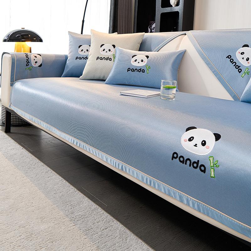 Cool Sofa Cushion Summer  New High-End Seat Cushion One-Piece Sofa Cover Summer Cover Cloth Towel