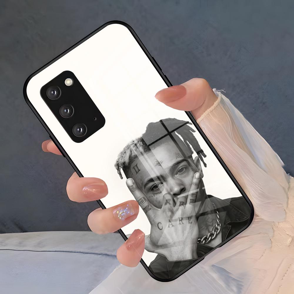 Rapper XXXTENTACION Phone Case For Samsung A25 A13 A33 5G A54 A36 A35 A56 A52 A14 Shockproof Glass Cover