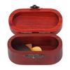 Rosewood Guitar Pick Box Set 1pc Wooden Storage Holder Mini Jewelry Organizer 5pcs Picks
