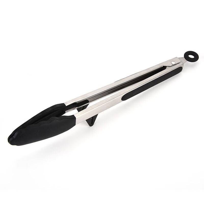 SMVP Silicone Food Tongs with Stand