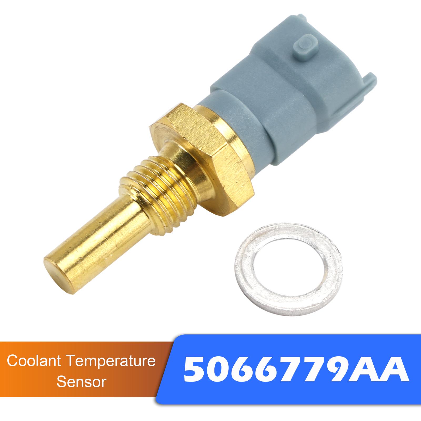 Coolant Temperature Sensor 5066779AA for Jeep Grand Cherokee 2005-2023