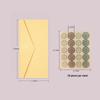 Retro Hot Stamping 5-Piece Envelope & Seal Set for Western-Style Greeting Cards and Qixi Festival Invitations
