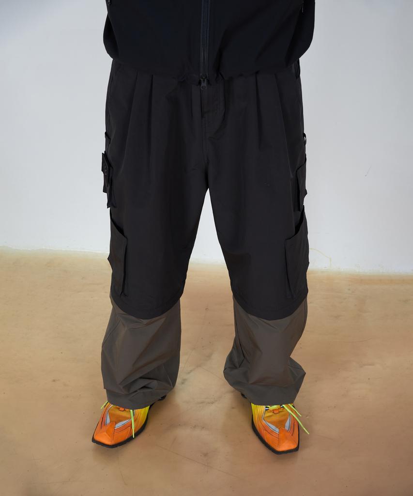 Yusudosi 3-Way Convertible Cargo Pants Black