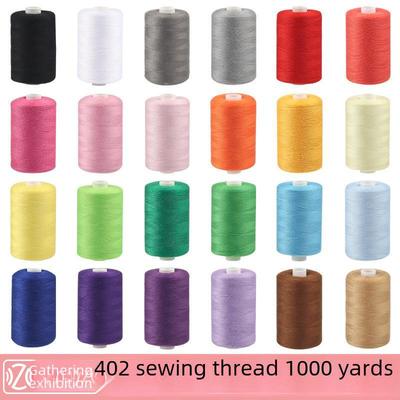 1000 Yard Household Sewing Thread: Polyester, Colorful Handmade Fine Spool