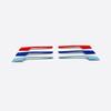 For Toyota Corolla Sedan    ABS Car Front Head Grille Fence Decoration strip Cover Trim Car styling Accessories