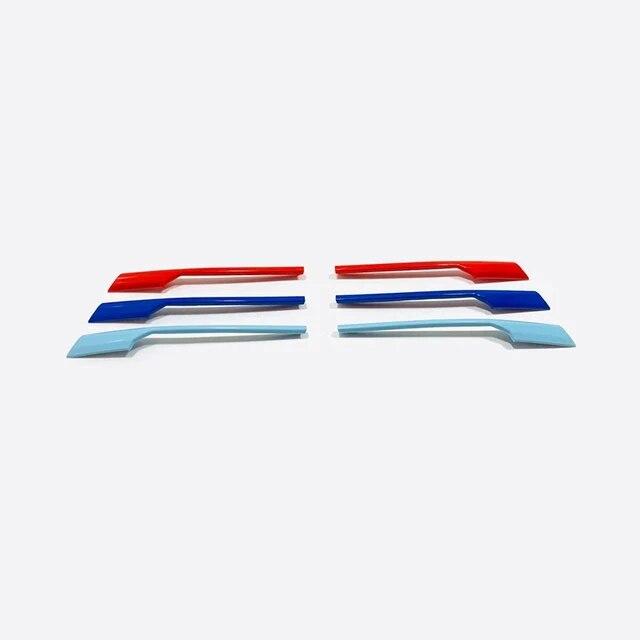 For Toyota Corolla Sedan    ABS Car Front Head Grille Fence Decoration strip Cover Trim Car styling Accessories