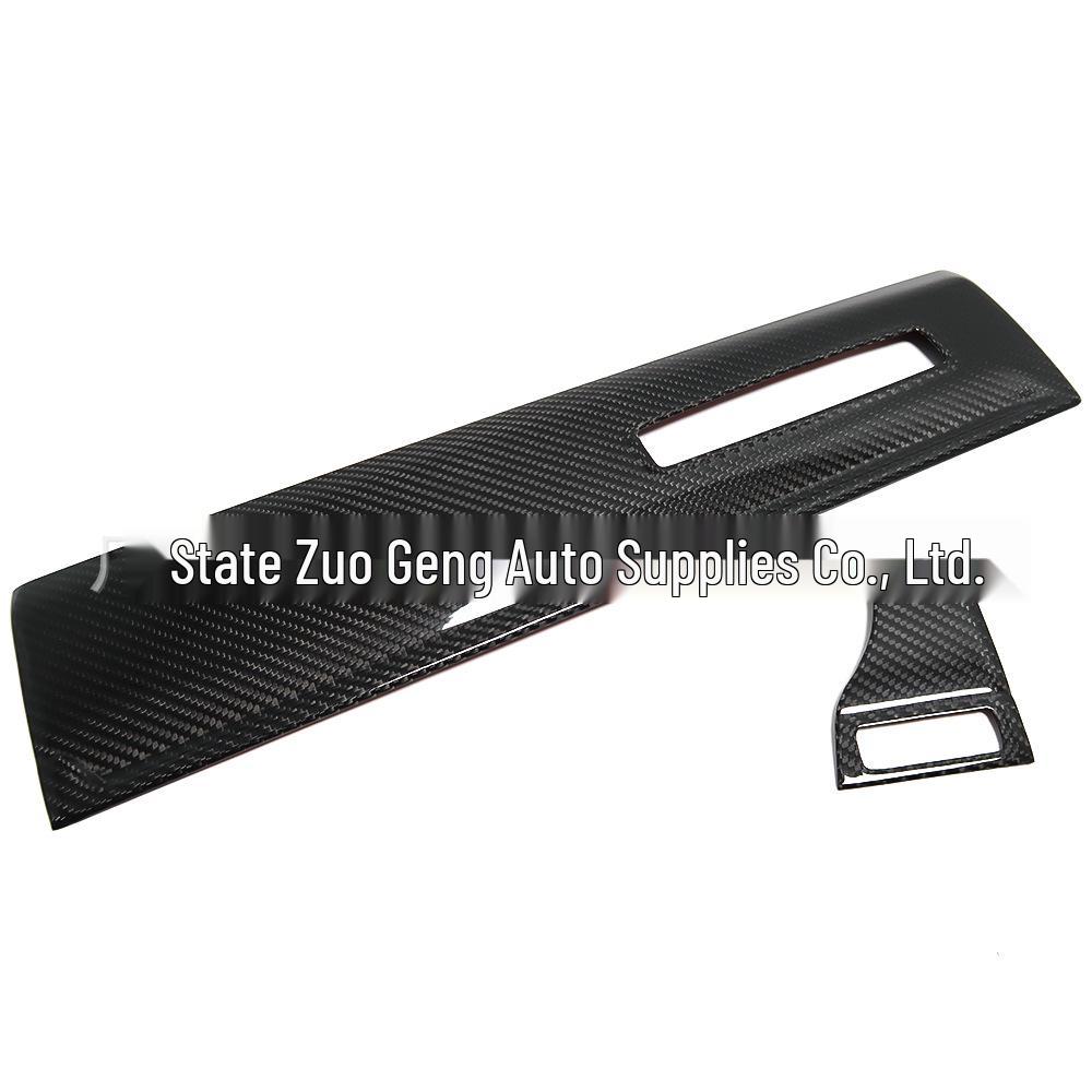 Real Carbon Fiber Passenger Trim Patch for Dodge TRX
