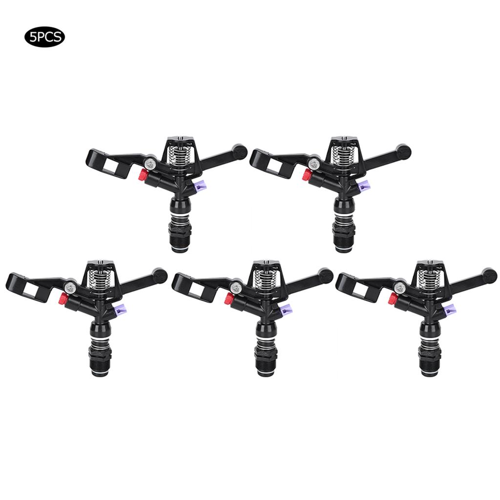 5 ks Tryska Rotační Kolébka Postřikovací Nástroj 3/4in DN20 Vnější Závit pro Zemědělské Zavlažování