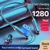 BT-22 Neckband Bluetooth Earphones: Compatible with Apple, Huawei, Xiaomi, Ultra-long Standby, Ideal for Sports, Wired Option Available