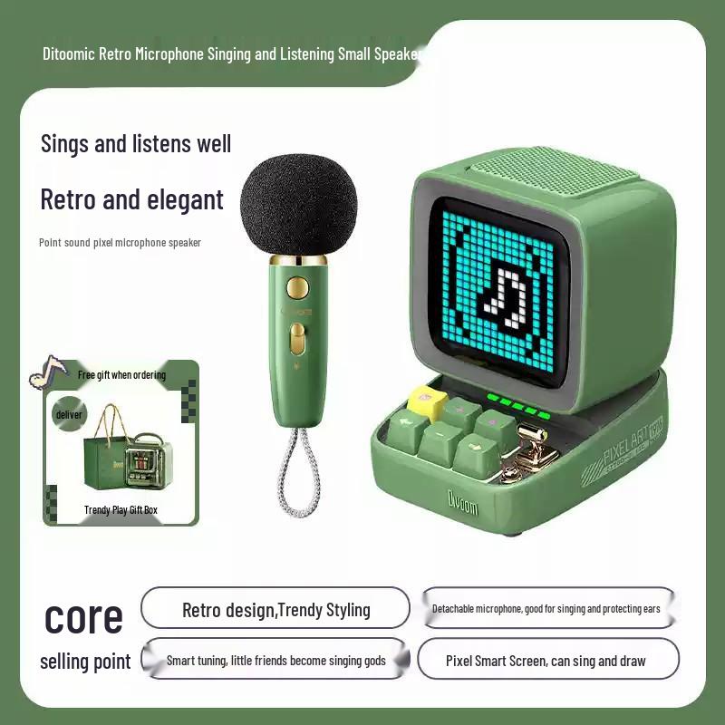 Divoom DITOO 5M Pixel Bluetooth Speaker - Perfect Gift or Birthday Souvenir