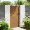 Garden Gate 85 X 200 Cm Corten Steel