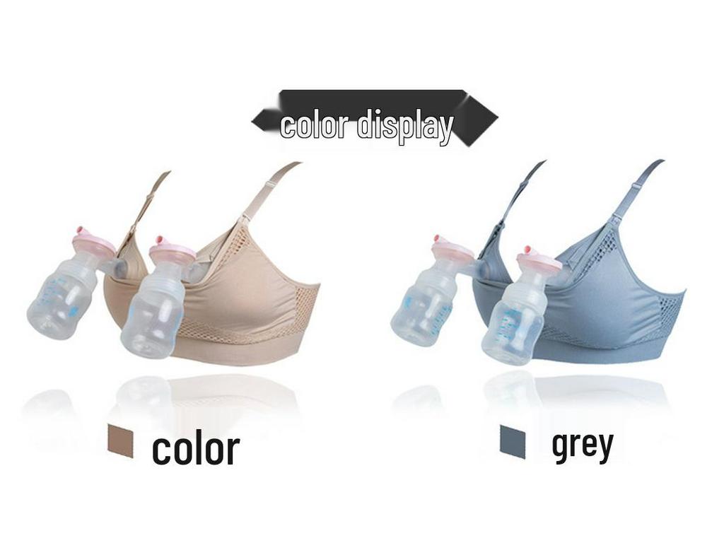 Breathable Hands-Free Wireless Pumping Bra for Breastfeeding