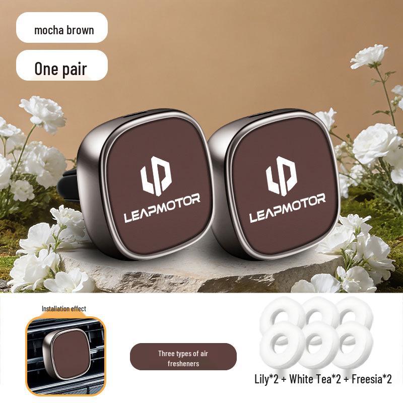Leapmotor Car Air Freshener Vent Clip – C10, C11, C16, T03 - High-Grade Alloy Fragrance Decor
