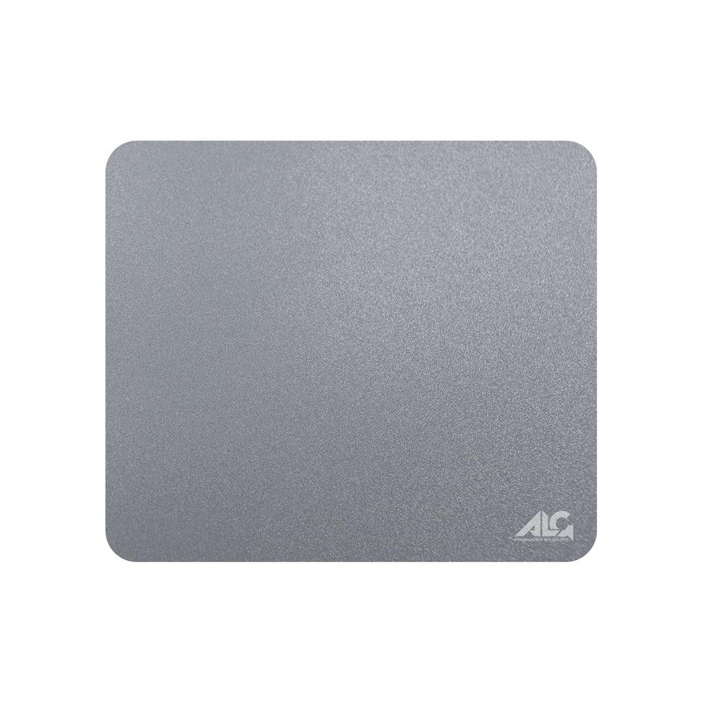 Allone Gaming Glasmaus 30 x x 30 Gehärtetes Glattes Silikon Kompatibel mit Optischem Gaming Feuchtigkeits- und Fleckenunterlage, Grau, 0,3 cm, Glas, Bedienung,