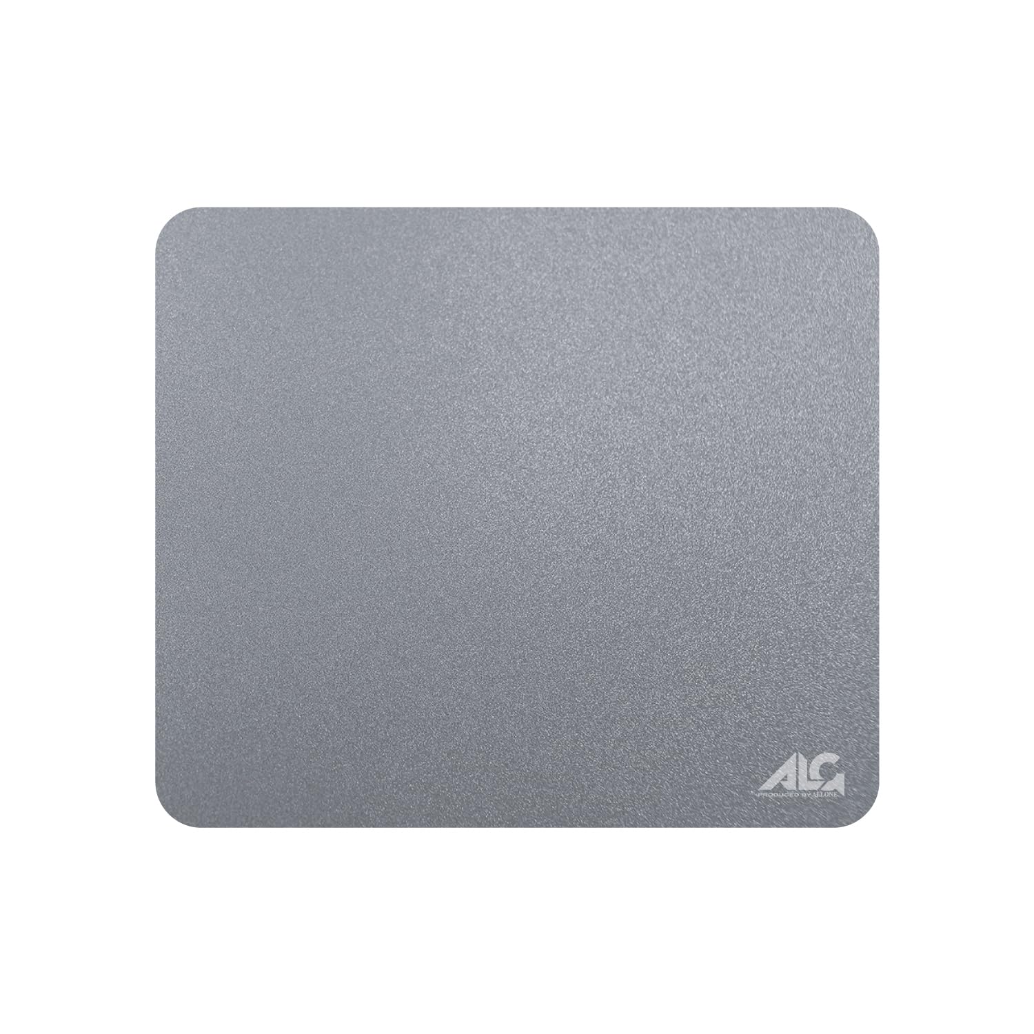

Allone Gaming Glass Mouse 30 x x 30 Tempered Smooth Silicone Compatible with Optical Gaming Moisture and Stain Pad, Gray, 0.3 cm, Glass, Operation, сірий колір