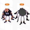 Halloween Party Decor Multi-leg Witch Wreath Spider Door Ornament Pendant Home Wall Hanging Decoration