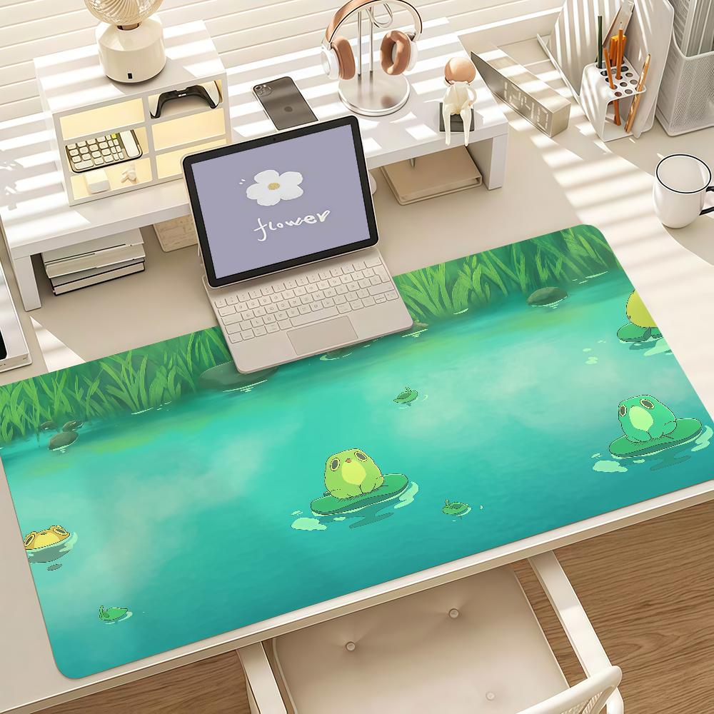 Cute Cartoon Abi Ttoads Mouse Pad Anti Slip Rubber Edge Locked Thickened Laptop Gaming Desk Mat