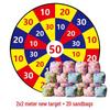 Sandbag Toss Target: Fun Outdoor Game for Kindergarten Team Building