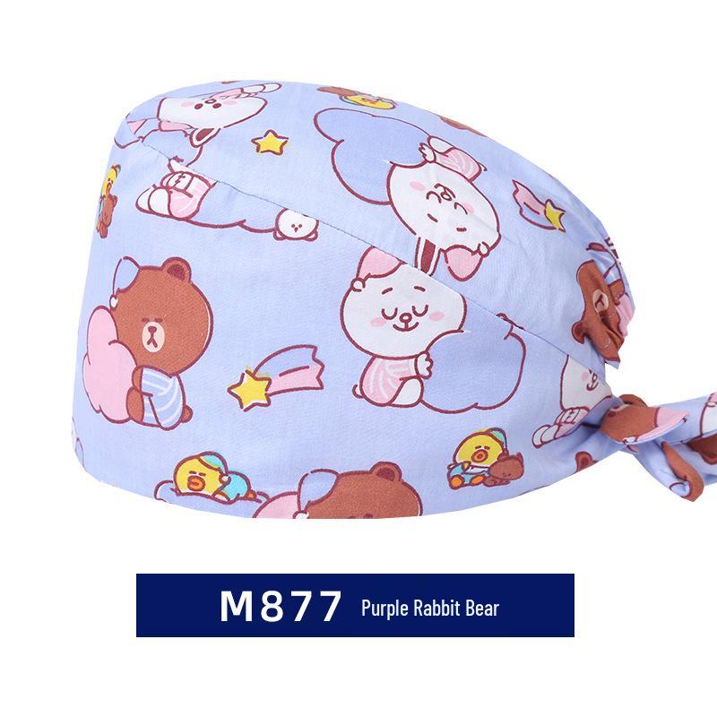 Operationsmössa för män och kvinnor – Ren bomull, Idealisk för tandsköterskor och läkare på operationssalar