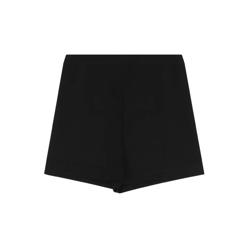 

Plus Size Women s Black Casual Slimming Cycling Shorts - Summer 2025, American Style, Three-Quarter Length Large [For 110-135 lbs] чорний
