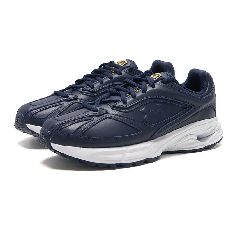 Under Armour HOVR Sports Fashion Shoes Comfortable Versatile Lightweight Low-Top Casual Shoes Men Sneaker Navy-Blue 6007152-410