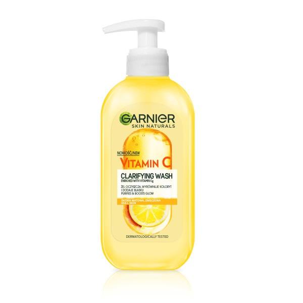 Garnier Brightening Vitamin C Facial Cleanser 200ml