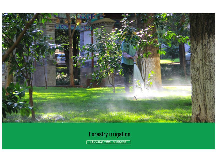 Irrigation High-Pressure Rubber-Coated PVC Water Hose - Blue & Yellow for Agricultural Use