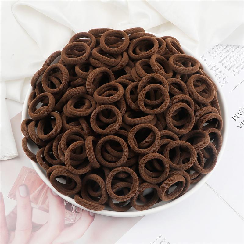 30/50/100 buc/Set Colorate Mici Elastice de Păr Fete Drăguțe Elastice de Păr cu Elasticitate Ridicată Accesorii de Păr pentru Copii Suport Coadă de Cal Bandă de Păr