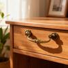 Comfortable Hold bronze Furniture Pulls 86mm Hole Center Traditional Designs Easy to Use Suitable Living Room Bedroom