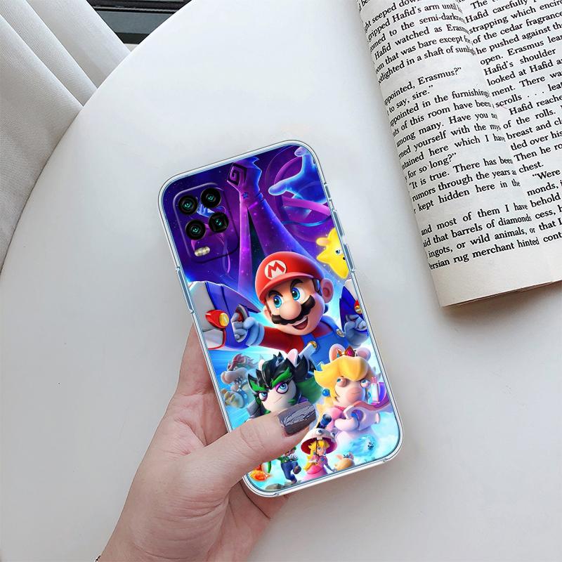 M-Marios Transparent Phone Case for Motorola Moto Edge 20 30 40 50 S30 Fusion Ultra Pro Neo Lite + G200 G23