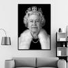 Regina Elisabeta a II-a Portret Picturi pe pânză Postere și imprimeuri Poze de artă de perete pentru sufragerie Decorare perete de acasă Cuadros