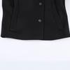 Womens Short Stand Collar Coat Chic Elegant Outerwear 2026 Lightweight Mid-Thick Casual Office Wear
