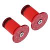 1 Pair of Handlebar Grip End Caps Aluminum Alloy Universal Bar Plugs for Mountain Road Cycling Red