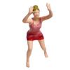 Realistic Beach Volley Figure Model 1:64 Scale Hand Painted Miniature Figures for Dioramas Props,Photography Collectors
