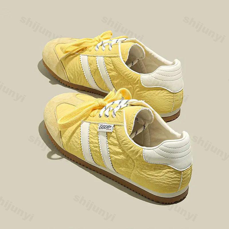 Women's Sneakers 2025 Spring Autumn New Lightweight Comfortable Non Slip Running Shoes Fashion Vintage Outdoor Casual Flat Shoes
