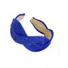 Wide Brim Braided Straw Headband Comfort Fit Solid Color Hair Accessory For Women Casual Outings Parties Vacations