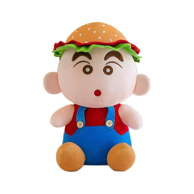 Cartoon Cute Cute Burger Crayon Small New Doll Plush Doll Throw Pillow Cushion For Girls