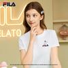 FILA Women's Kitten Embroidery Short-Sleeve T-Shirt
