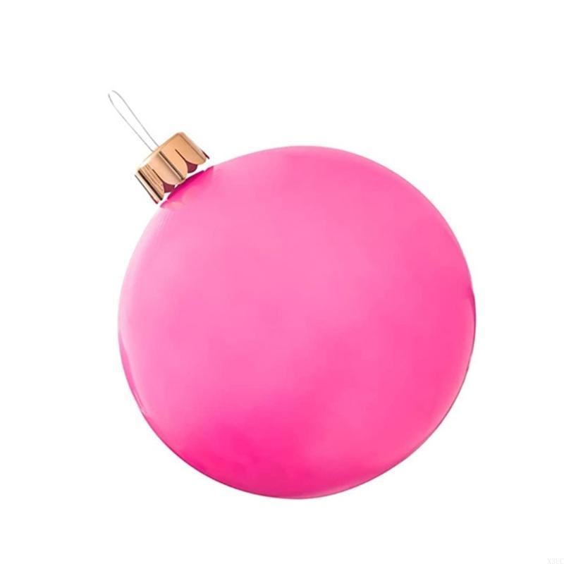 

Christmas Balloon Set Hanging Decorations Inflatable Big Balloon Christmas Hanging Ornament Yard Decors Party Supply X3UC 45CM 1 рожевий