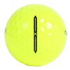 Honma Golf Ball 2024 Model 1 Dozen 12 Balls White Yellow 3 Piece Tour Spin Distance Soft Golf Ball TOUR WORLD BT2402 Honma TW-X TW-S HONMA_TW-X_Yellow