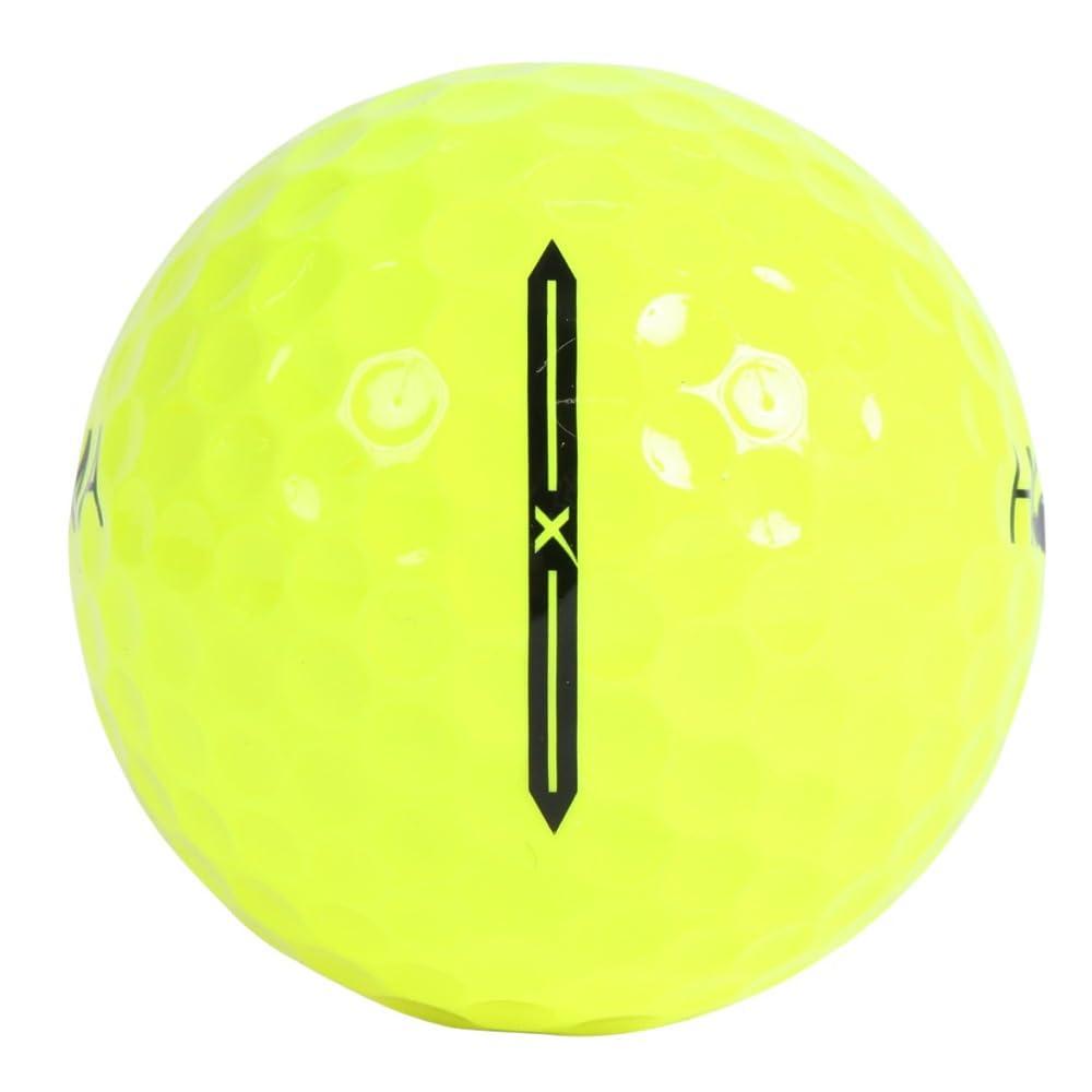 Honma Golf Ball 2024 Model 1 Dozen 12 Balls White Yellow 3 Piece Tour Spin Distance Soft Golf Ball TOUR WORLD BT2402 Honma TW-X TW-S HONMA_TW-X_Yellow