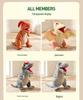 Dinosaur Plush Toys: Tyrannosaurus, Triceratops, Velociraptor & Ankylosaurus for Boys