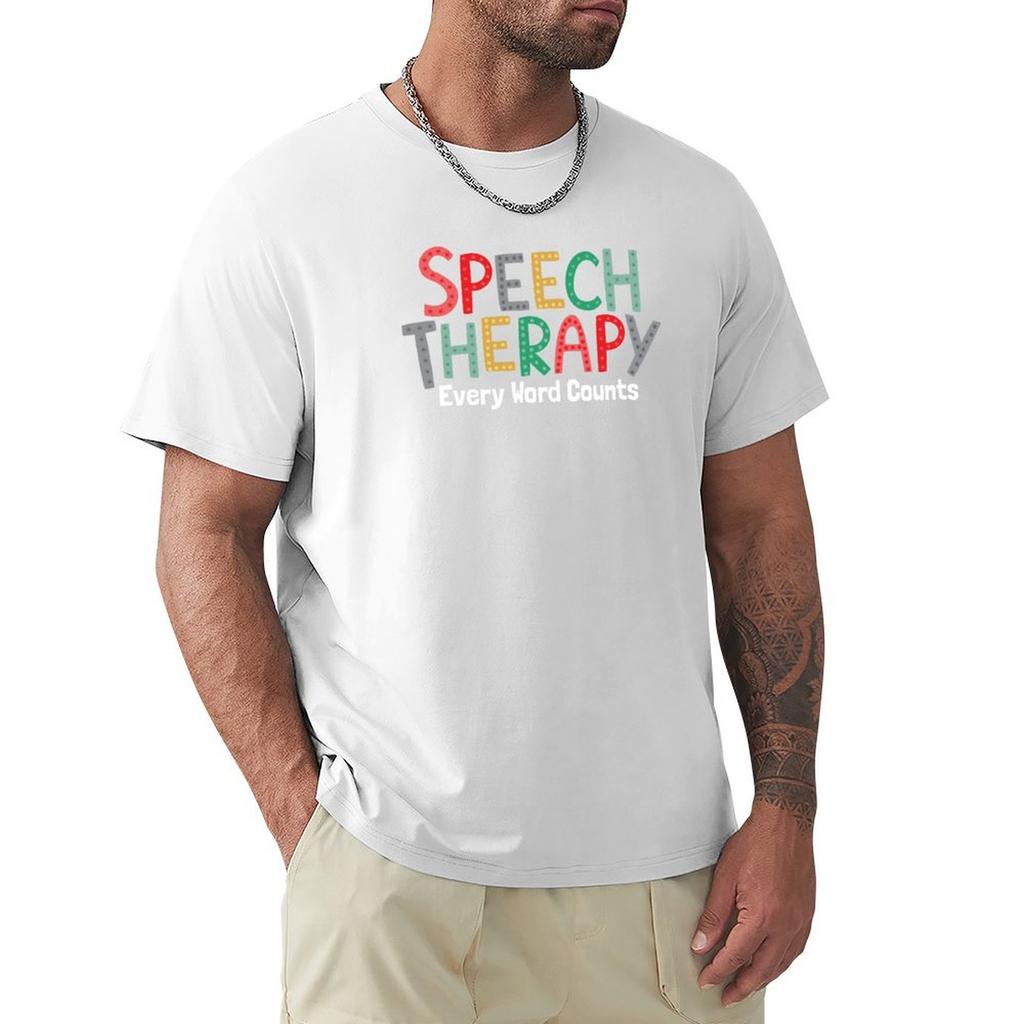 Speech Therapy Language Pathologist Print Gift TShirt valentines boutique clothes Clothing sweat vintage t shirt men